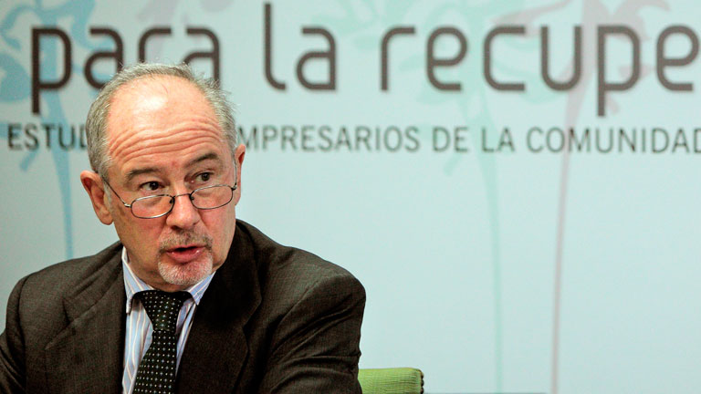 Rodrigo Rato critica el plan de Bankia 