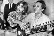 Ravi Shankar y George Harrison