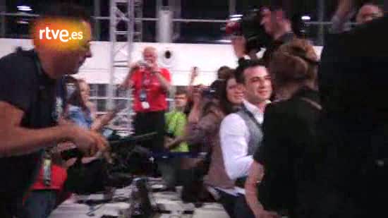 Las reacciones de Ell y Niki (Azerbaiy&aacute;n) tras conocer que han ganado Eurovisi&oacute;n 2011