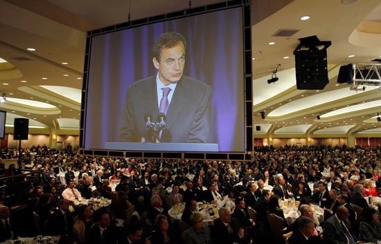 Reacciones al discurso de Zapatero en el Desayuno de la Oraci&oacute;n en Washington