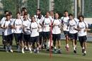 Las primeras sesiones sirven para que los jugadores se conozcan y para recuperar el tono f&iacute;sico.