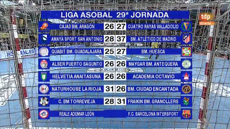 Balonmano - Liga ASOBAL - Reale Ademar Le&oacute;n-FC Barcelona Intersport