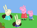Imagen del  vídeo de Peppa Pig en inglés titulado REBECCA RABBIT