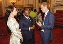 RECEPCI&Oacute;N REAL EN EL PALACIO DE BUCKINGHAM
