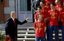 RECEPCI&Oacute;N SELECCI&Oacute;N ESPA&Ntilde;OLA EN PALACIO DE LA ZARZUELA