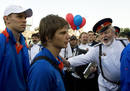 Arshavin y la selecci&oacute;n de Rusia regresaron a casa donde fueron recibidos como Zares tras su eliminaci&oacute;n en semis contra Espa&ntilde;a.