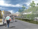 Reconstrucci&oacute;n virtual de c&oacute;mo ser&aacute; la entrada al Parque de las Ciencias.