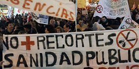 Recortes en el sector p&uacute;blico