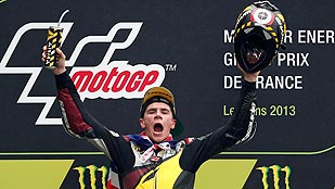 Redding se impone en una carrera negra para los españoles Redding se impone en una carrera negra para los españoles