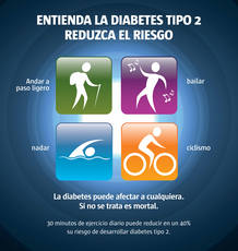 Reduce los riesgos de contraer diabetes tipo 2