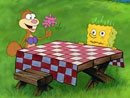 Imagen del  v&iacute;deo de Bob Esponja en ingl&eacute;s titulado Reef blower