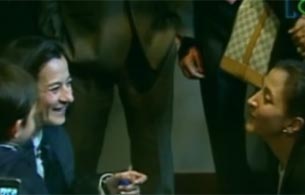 Ver v&iacute;deo  'Reencuentro entre Ingrid Betancourt, Clara Roja y el hijo de &eacute;sta, Manuel'