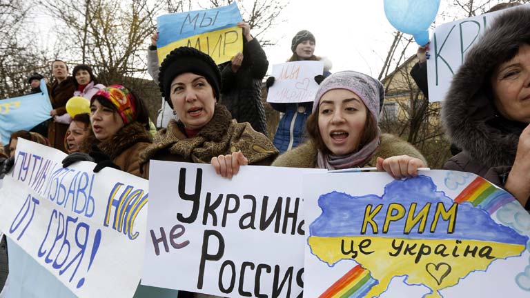 El 80 por ciento de los crimeos apoyaría la secesión de Ucrania, según los sondeos