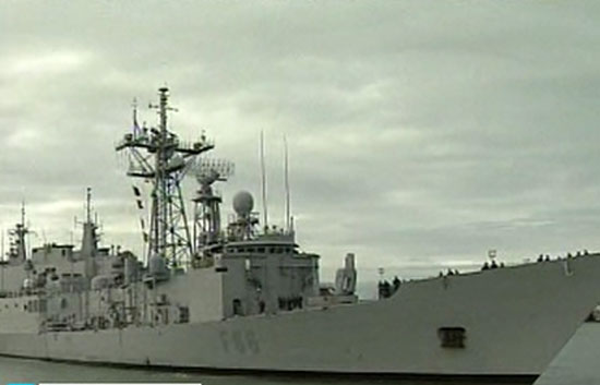 Regresa a Espa&ntilde;a la fragata Canarias