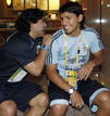 La relaci&oacute;n entre Diego Maradona y Sergio 