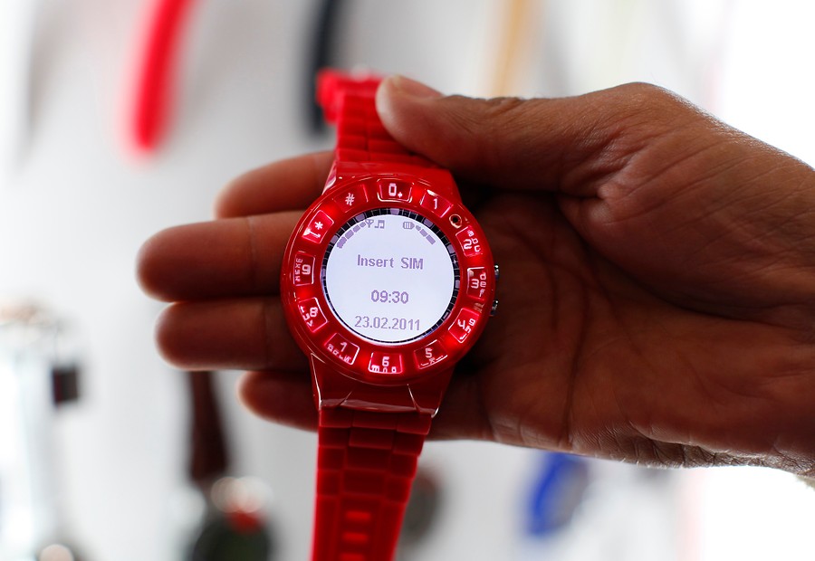 Un reloj de pulsera a lo Dick Tracy