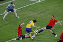 Remate a gol de Suecia