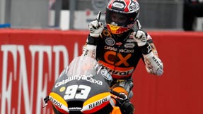 Remontada de campeón para Marc Márquez en Moto2 Remontada de campeón para Marc Márquez en Moto2