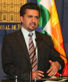 Renuncia el ministro boliviano de Interior