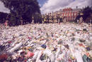 Flores en memoria de la princesa Diana