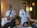 Los ciclistas del equipo Geox cuentan a RTVE.es cómo es su convivencia en la Vuelta 2011