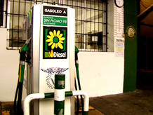 Surtidor de biodiesel