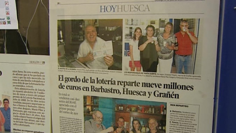 Resacas de fortuna y cambios de rumbo en muchas vidas al ganar la loter&iacute;a