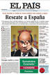 El rescate a la banca espa&ntilde;ola en la portada de El Pa&iacute;s