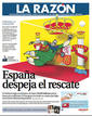 El rescate a la banca espa&ntilde;ola en la portada de La Raz&oacute;n