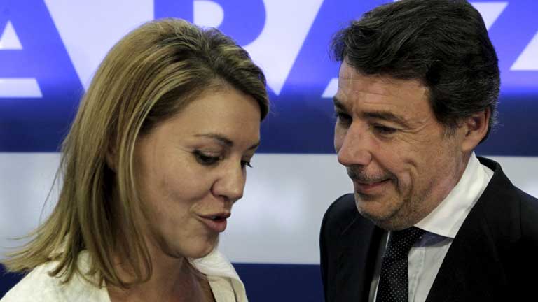 "Respaldo absoluto" a Gonz&aacute;lez como sucesor de Aguirre