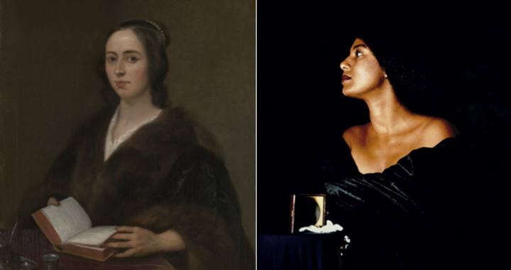 'Retrato de Anna Maria van Schurman' (1649), de Jan Lievens, y 'Cal&iacute;ope' (1989), fotograf&iacute;a de Maud Sulter.