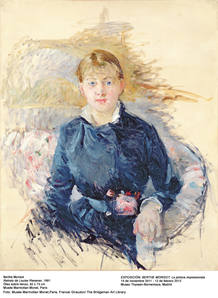 'Retrato de Louise Reisener' (1881). Museo Marmottan Par&iacute;s