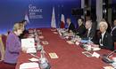 Reuni&oacute;n de emergencia sobre la crisis griega en Cannes