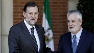 Ver v&iacute;deo  'Reuni&oacute;n entre Mariano Rajoy y el presidente andaluz Jos&eacute; Antonio Gri&ntilde;&aacute;n'