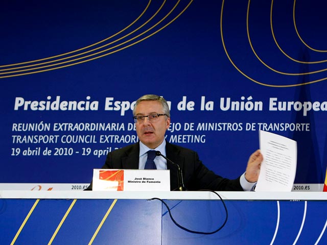 Los ministros de Transportes de la Uni&oacute;n Europea se re&uacute;nen por videoconferencia