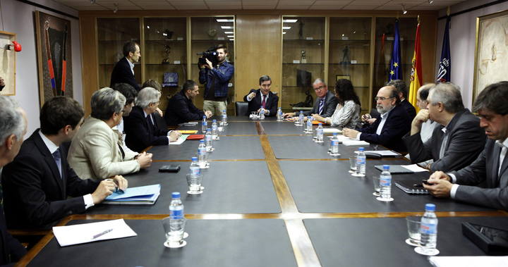 REUNI&Oacute;N PRESIDENTE DEL CSD CON ASOCIACIONES BALONCESTO