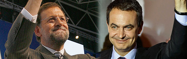 2008: Zapatero y Rajoy
