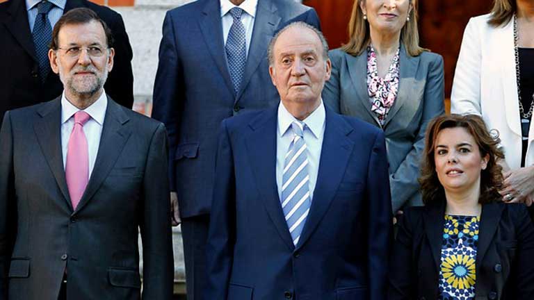 El Rey pide al Gobierno que nadie quede excluido de la recuperaci&oacute;n econ&oacute;mica