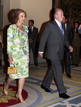 El Rey don Juan Carlos y la Reina do&ntilde;a Sof&iacute;a - Recepci&oacute;n Juegos Ol&iacute;mpicos de Londres