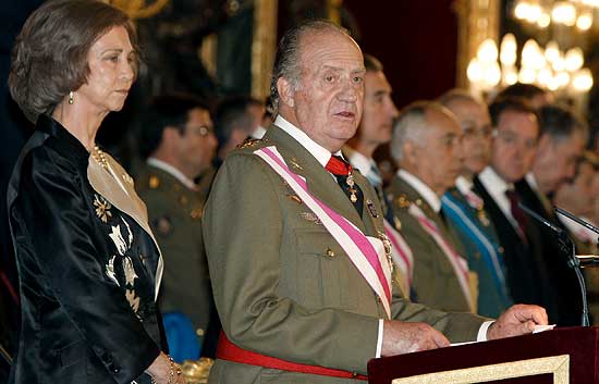 El Rey pide apoyo a Oriente Pr&oacute;ximo durante la Pascua Militar