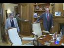 Ir al Video&nbsp;El Rey recibe a parte del grupo Mixto