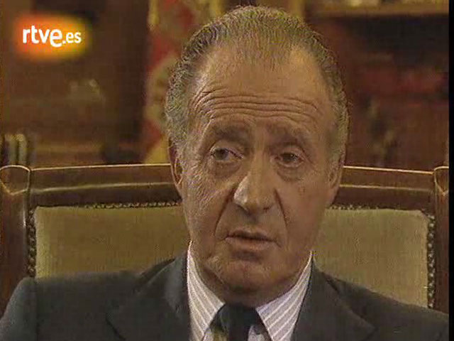 El rey, don Juan Carlos, se refiere, por primera vez, al 23-F
