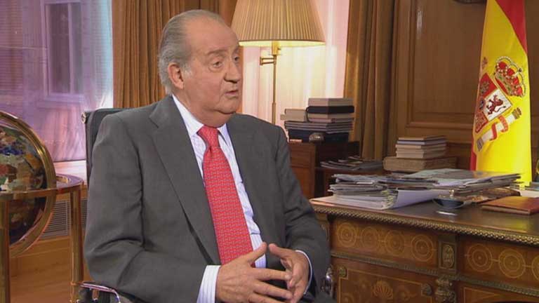 El rey concede una entrevista a TVE por su 75º cumpleaños