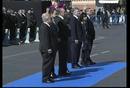 Los Reyes han presidido el sobrio homenaje a las v&iacute;ctimas del 11-M en el cuarto aniversario del atentado. El Rey estuvo acompa&ntilde;ado en la Presidencia del acto por el presidente en funciones, Jos&eacute; Luis Rodr&iacute;guez Zapatero.
