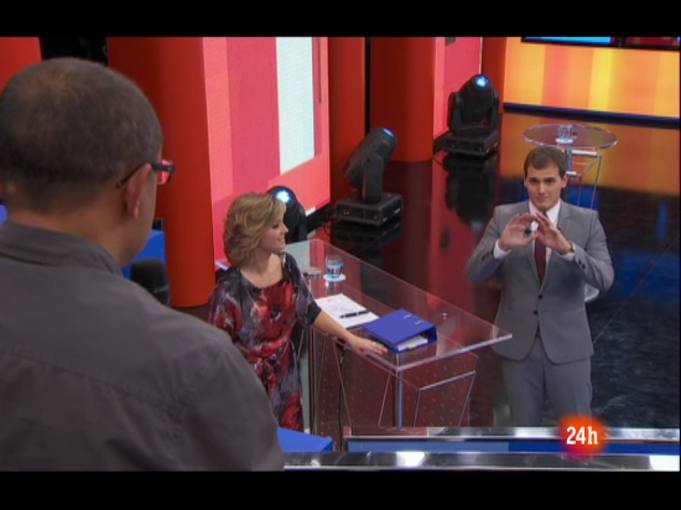 Ir al Video&nbsp;Rivera habla de la posibilidad de contar los votos en blanco