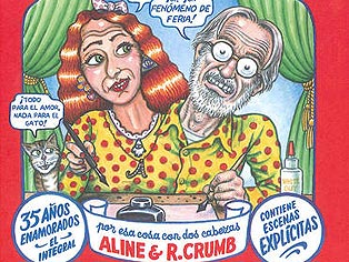 Robert y Aline Crumb, la pareja cómica del cómic en 'Hablame de amor' Robert y Aline Crumb, la pareja cómica del cómic en 'Hablame de amor'