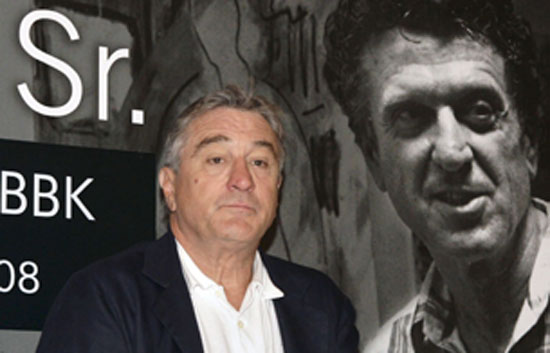Robert de Niro presenta en Bilbao una exposici�n de pinturas de su padre