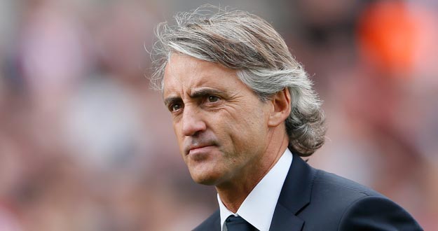 Roberto Mancini, entrenador del Manchester City, se enfrenta al Real Madrid