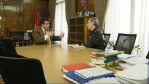 Roberto Sabrido en su despacho de la AESAN