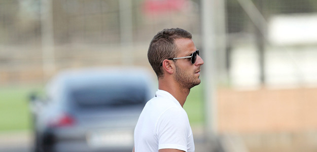 Roberto Soldado, delantero del Valencia
